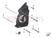 BMW Motorrad BMW 2015 S models S 1000 RR 17 (0D50, 0D60) HP Carbon pinion cover