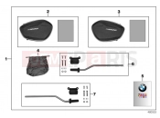 BMW Motorrad BMW 2015 S models S 1000 RR 17 (0D50, 0D60) Saddle bag