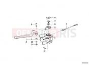 BMW Motorrad BMW 1994 R-Models 4V R 850 R 94 (0401,0406) Handle unit left/single parts