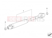 BMW Motorrad BMW 1994 R-Models 4V R 850 R 94 (0401,0406) Drive Shaft