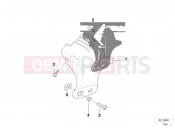 BMW Motorrad BMW 1994 R-Models 4V R 850 R 94 (0401,0406) Instrument carrier, facelift