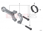 BMW Motorrad BMW 2017 R-Models K5x R 1200 RT (0A03, 0A13) Connecting rod with bearing