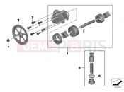 BMW Motorrad BMW 2017 R-Models K5x R 1200 RT (0A03, 0A13) Oil pump pressure regulator valve