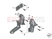 BMW Motorrad BMW 2017 R-Models K5x R 1200 RT (0A03, 0A13) Oil pickup pipe