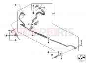 BMW Motorrad BMW 2017 R-Models K5x R 1200 RT (0A03, 0A13) Fuel distributor/Pressure regulator