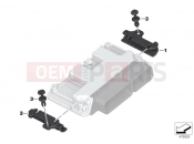 BMW Motorrad BMW 2017 R-Models K5x R 1200 RT (0A03, 0A13) Bracket, control unit