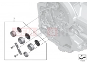 BMW Motorrad BMW 2017 R-Models K5x R 1200 RT (0A03, 0A13) Set cams.bearing transmission engine end