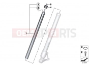 BMW Motorrad BMW 2017 R-Models K5x R 1200 RT (0A03, 0A13) Stanchion