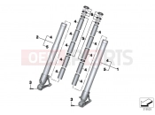 BMW Motorrad BMW 2017 R-Models K5x R 1200 RT (0A03, 0A13) Fork slider