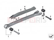 BMW Motorrad BMW 2017 R-Models K5x R 1200 RT (0A03, 0A13) Paralever brace