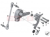 BMW Motorrad BMW 2017 R-Models K5x R 1200 RT (0A03, 0A13) Level sensor, rear
