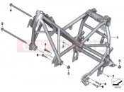 BMW Motorrad BMW 2017 R-Models K5x R 1200 RT (0A03, 0A13) Front frame