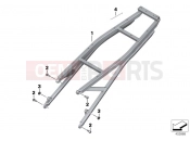 BMW Motorrad BMW 2017 R-Models K5x R 1200 RT (0A03, 0A13) Rear frame