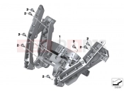 BMW Motorrad BMW 2017 R-Models K5x R 1200 RT (0A03, 0A13) Windshield adjustment