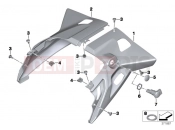 BMW Motorrad BMW 2017 R-Models K5x R 1200 RT (0A03, 0A13) Rear tail part
