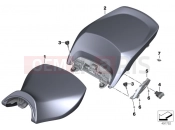 BMW Motorrad BMW 2017 R-Models K5x R 1200 RT (0A03, 0A13) Seat, heated