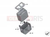 BMW Motorrad BMW 2017 R-Models K5x R 1200 RT (0A03, 0A13) Auxiliary battery, special-purpose veh.