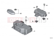 BMW Motorrad BMW 2017 R-Models K5x R 1200 RT (0A03, 0A13) Alarm system / RDC control unit