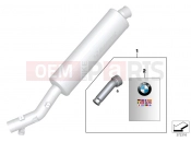 BMW Motorrad BMW 2017 R-Models K5x R 1200 RT (0A03, 0A13) Muffler insert