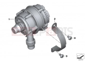 BMW Motorrad BMW 2017 C-Models C evolution (0C03) Electric coolant pump