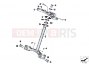 BMW Motorrad BMW 2017 C-Models C evolution (0C03) Fork bridge