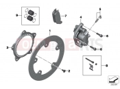 BMW Motorrad BMW 2017 C-Models C evolution (0C03) Front wheel brake