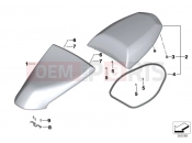 BMW Motorrad BMW 2017 C-Models C evolution (0C03) Bench seat