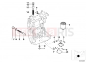 BMW Motorrad BMW 2005 R-Models 4V R 850 R 02 (0428) Lubrication system-Oil filter