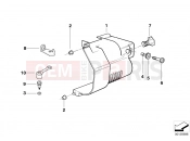 BMW Motorrad BMW 2005 R-Models 4V R 850 R 02 (0428) Starter cover/mount