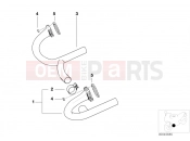 BMW Motorrad BMW 2005 R-Models 4V R 850 R 02 (0428) Exhaust manifold