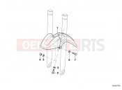 BMW Motorrad BMW 1995 R-Models 4V R 850 R 94 (0401,0406) Lower mudguard