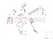 BMW Motorrad BMW 1995 R-Models 4V R 850 R 94 (0401,0406) Switch, authorities