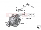 BMW Motorrad BMW 2018 C-Models C 650 GT 16 (0C05, 0C15) Oil pump