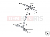 BMW Motorrad BMW 2018 C-Models C 650 GT 16 (0C05, 0C15) Fork bridge
