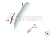 BMW Motorrad BMW 2018 C-Models C 650 GT 16 (0C05, 0C15) Windshield / mount