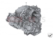 BMW Motorrad BMW 2018 K models 6-cylinder K 1600 Bagger (0F51, 0F53) Short Engine