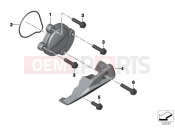 BMW Motorrad BMW 2018 K models 6-cylinder K 1600 Bagger (0F51, 0F53) Engine housing cover, left