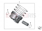 BMW Motorrad BMW 2018 K models 6-cylinder K 1600 Bagger (0F51, 0F53) Piston, single components