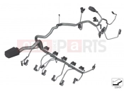 BMW Motorrad BMW 2018 K models 6-cylinder K 1600 Bagger (0F51, 0F53) Engine wiring harness