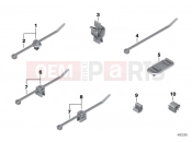 BMW Motorrad BMW 2018 K models 6-cylinder K 1600 Bagger (0F51, 0F53) Engine wiring harness bracket