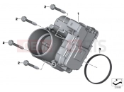 BMW Motorrad BMW 2018 K models 6-cylinder K 1600 Bagger (0F51, 0F53) Throttle Housing Assy