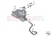 BMW Motorrad BMW 2018 K models 6-cylinder K 1600 Bagger (0F51, 0F53) Expansion tank