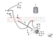 BMW Motorrad BMW 2018 K models 6-cylinder K 1600 Bagger (0F51, 0F53) Clutch control
