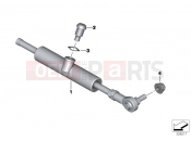 BMW Motorrad BMW 2018 K models 6-cylinder K 1600 Bagger (0F51, 0F53) Steering damper