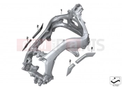 BMW Motorrad BMW 2018 K models 6-cylinder K 1600 Bagger (0F51, 0F53) Main frame