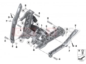 BMW Motorrad BMW 2018 K models 6-cylinder K 1600 Bagger (0F51, 0F53) Windshield adjustment, electr.