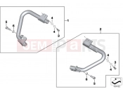 BMW Motorrad BMW 2018 K models 6-cylinder K 1600 Bagger (0F51, 0F53) Engine protection bar
