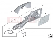 BMW Motorrad BMW 2018 K models 6-cylinder K 1600 Bagger (0F51, 0F53) Mirror