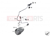 BMW Motorrad BMW 2018 K models 6-cylinder K 1600 Bagger (0F51, 0F53) LED auxiliary headlight 