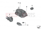 BMW Motorrad BMW 2018 K models 6-cylinder K 1600 Bagger (0F51, 0F53) Alarm system/central locking system